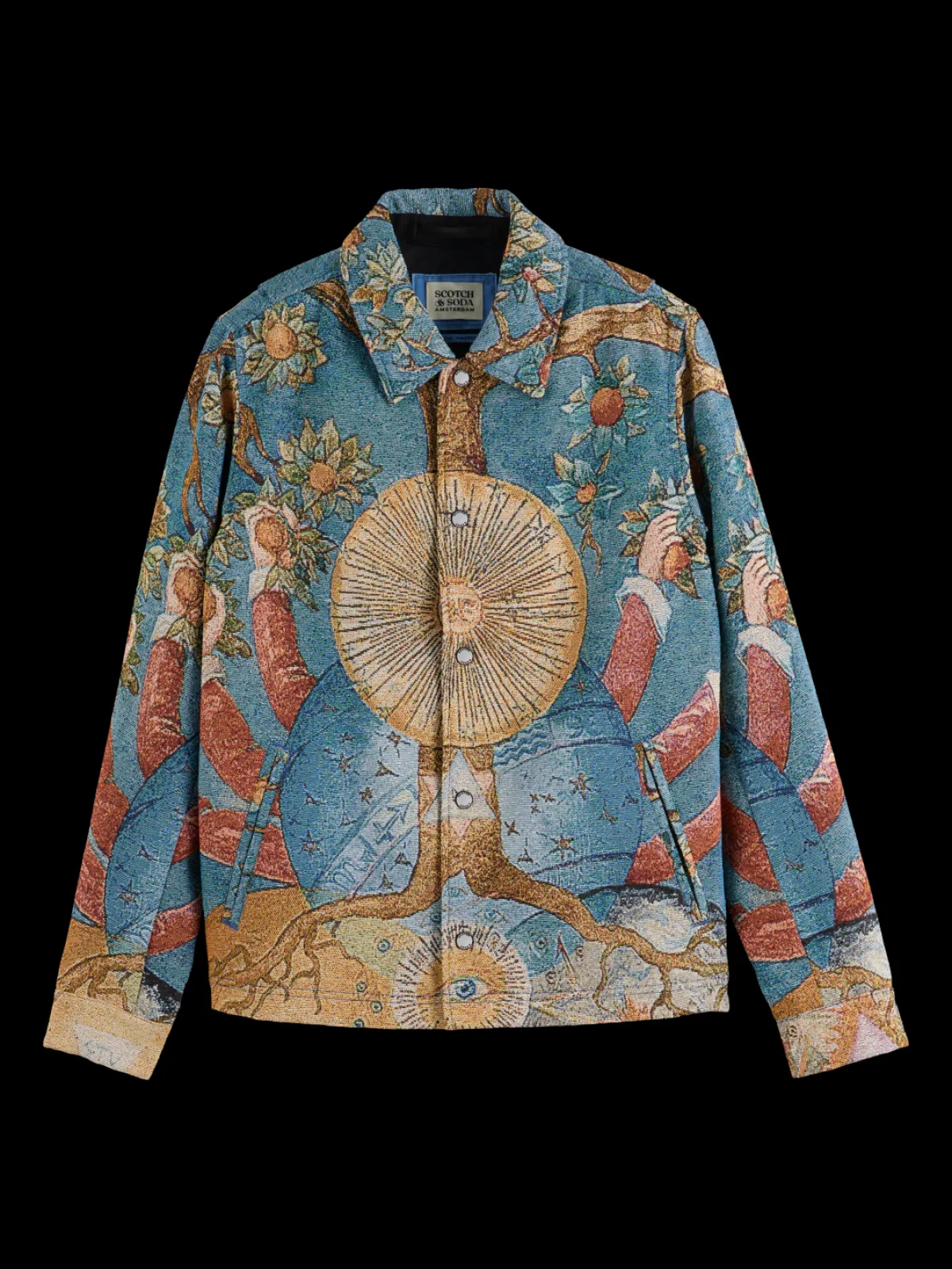 Clearance EMBASSY OF THE FREE MIND COACH JACKET Jackets & Coats