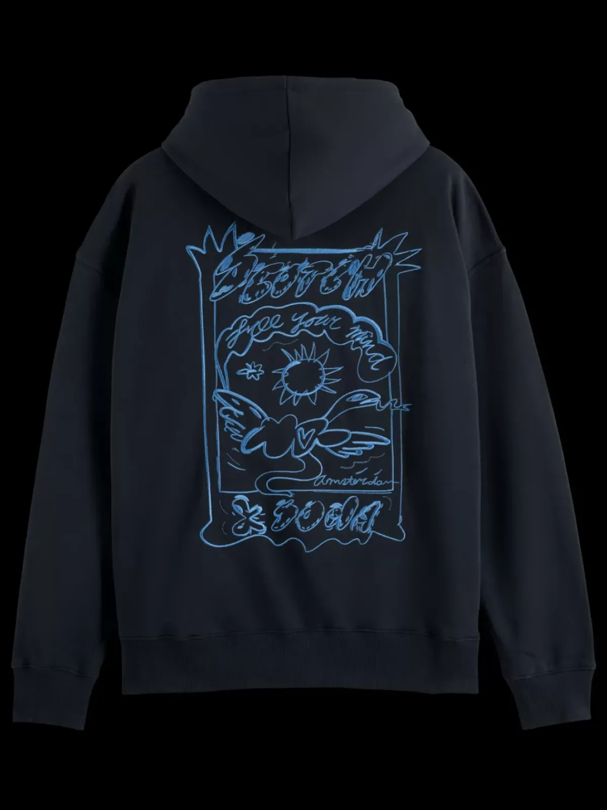 New Embroidered artwork hoodie Sweatshirts & Hoodies