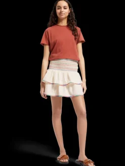 Sale EMBROIDERED MINI SKIRT Women Skirts & Shorts