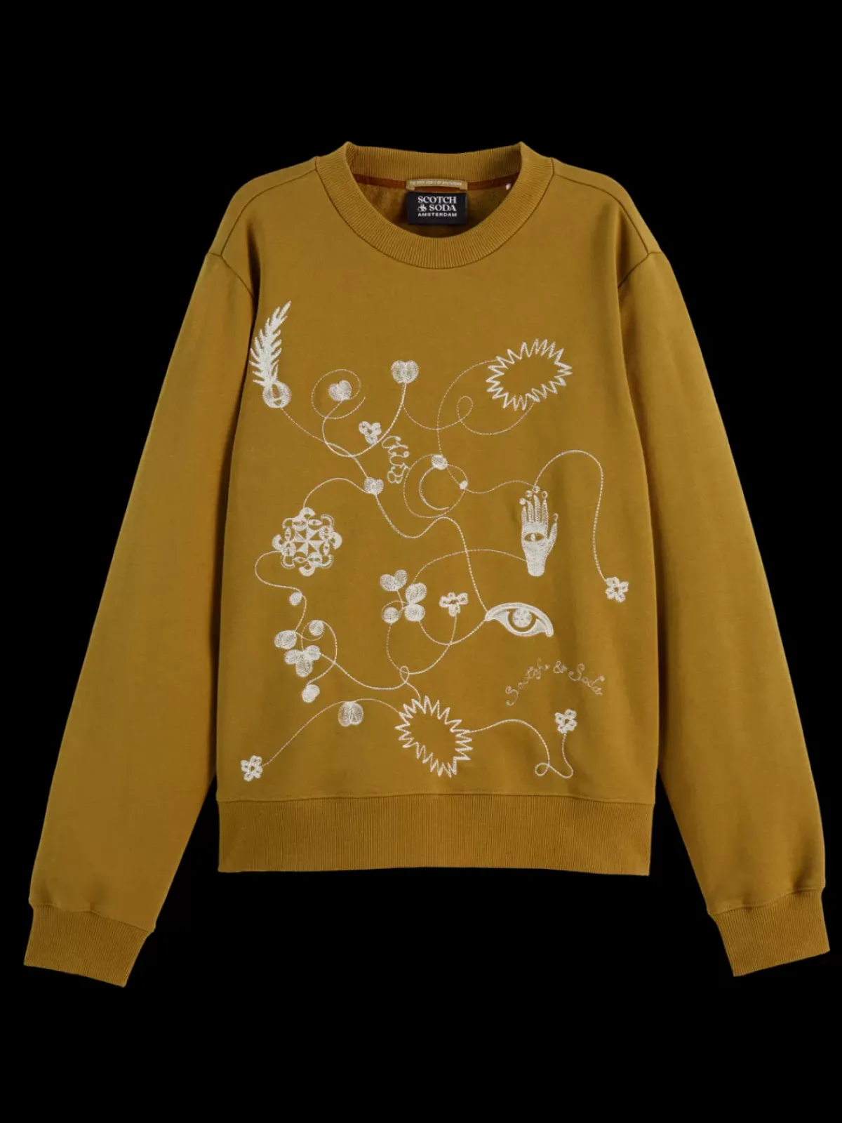 New EMBROIDERED REGULAR FIT SWEATSHIRT Women Sweatshirts & Hoodies