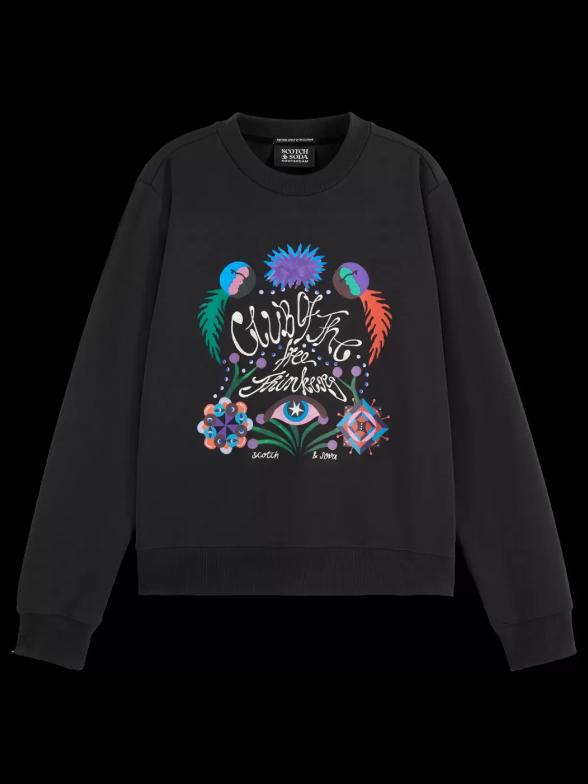 New EMBROIDERED REGULAR FIT SWEATSHIRT Women Sweatshirts & Hoodies