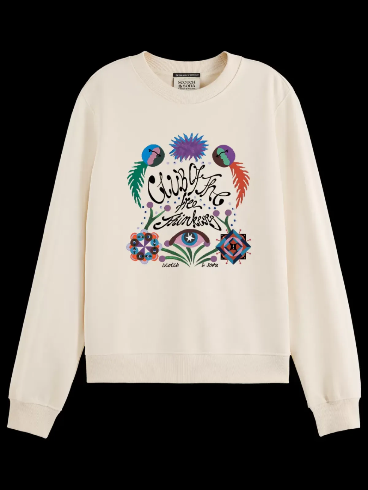 New EMBROIDERED REGULAR FIT SWEATSHIRT Women Sweatshirts & Hoodies