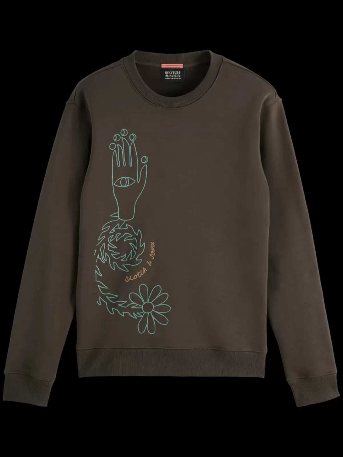 Discount EMBROIDERY SWEATSHIRT Sweatshirts & Hoodies