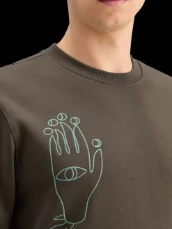 Discount EMBROIDERY SWEATSHIRT Sweatshirts & Hoodies