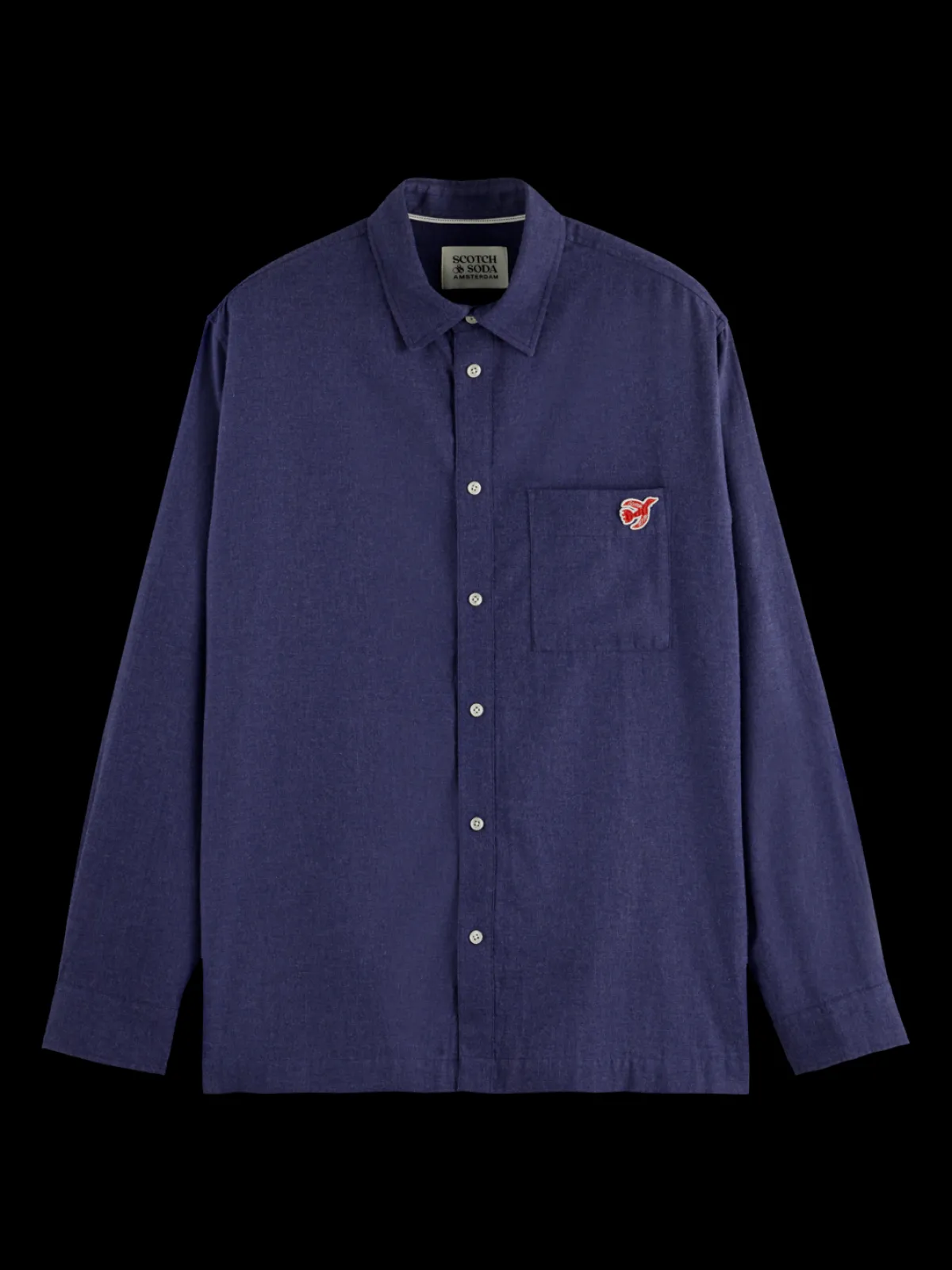 Online Essential - THE FREE SPIRIT PEACE BIRD MELANGE TWILL SHIRT Shirts|Essentials