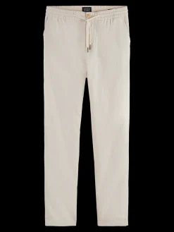 Clearance Essential - WARREN - COTTON/ LINEN TWILL JOGGER Essentials