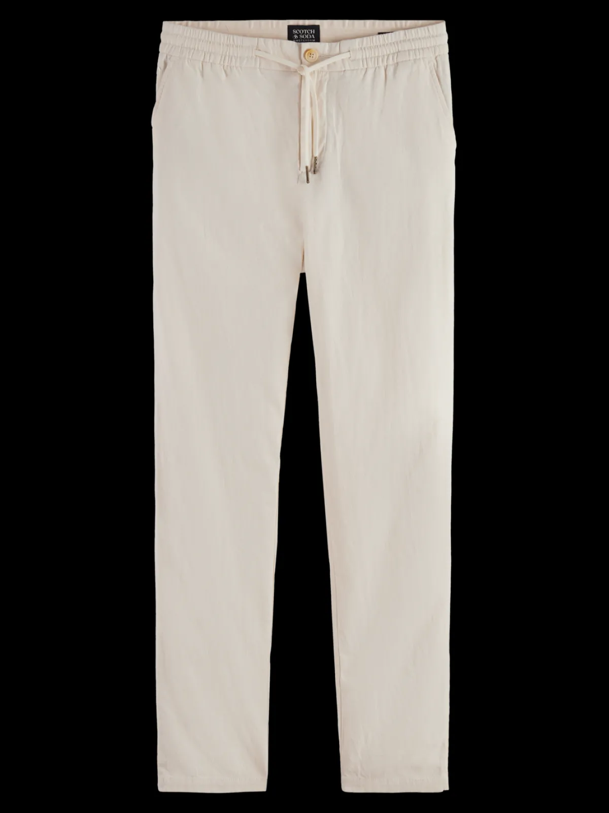 Clearance Essential - WARREN - COTTON/ LINEN TWILL JOGGER Essentials