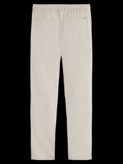 Clearance Essential - WARREN - COTTON/ LINEN TWILL JOGGER Essentials