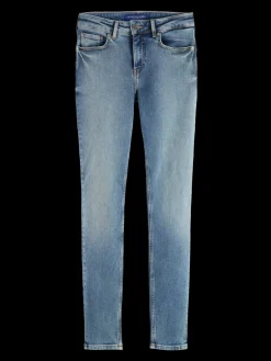 New Essential BOHEMIENNE MID RISE SKINNY JEANS  BLUE DRAFT Women Jeans|Essentials