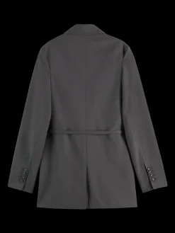 Sale Essential DB TROPICAL WOOL BOYFRIEND BLAZER WITH BELT Women Blazers|Essentials