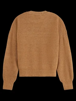 Discount Essential FUZZY CREW NECK PULLOVER Women Knitwear|Essentials