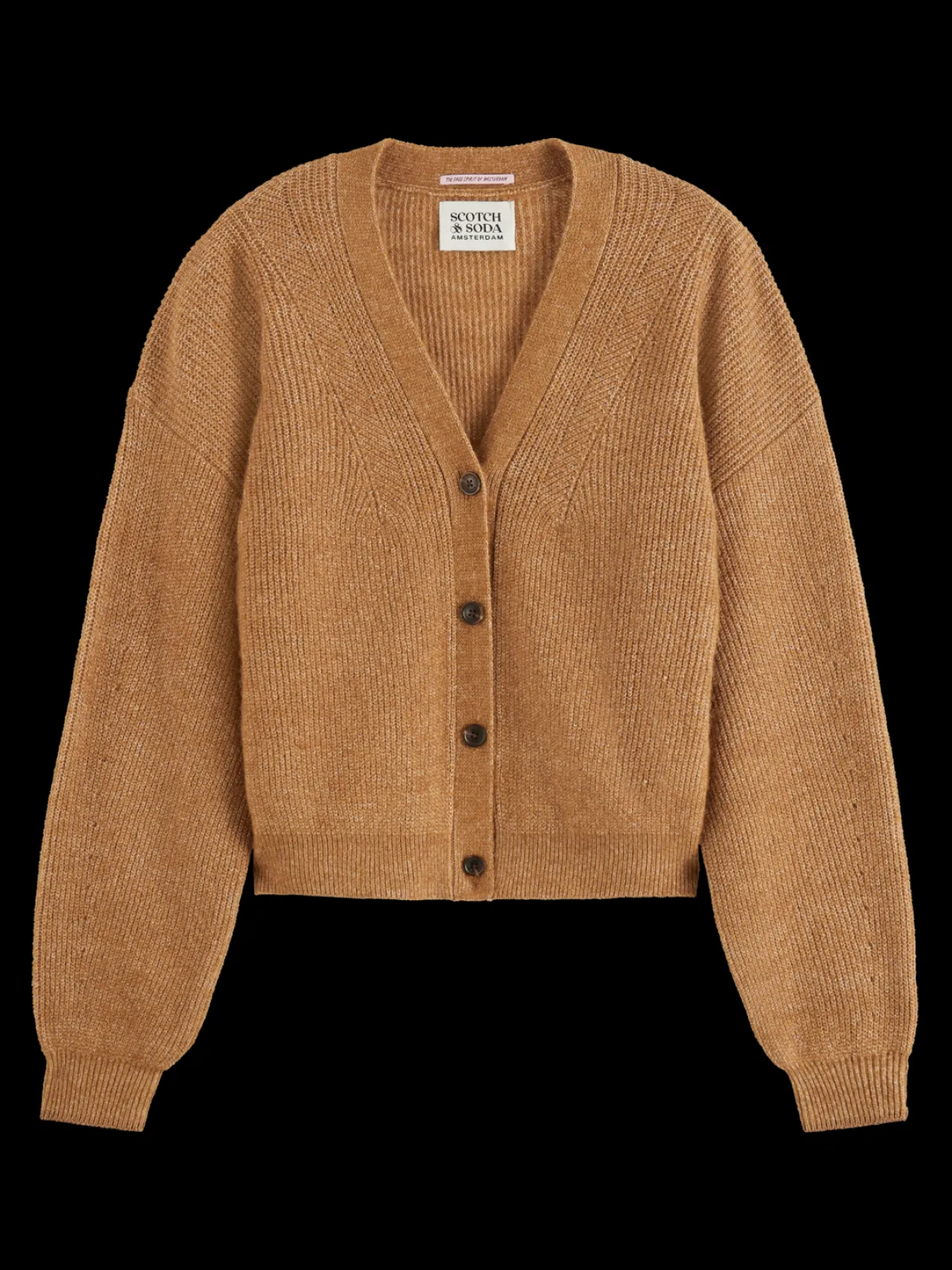New Essential FUZZY RELAXED CARDIGAN Women Knitwear|Essentials