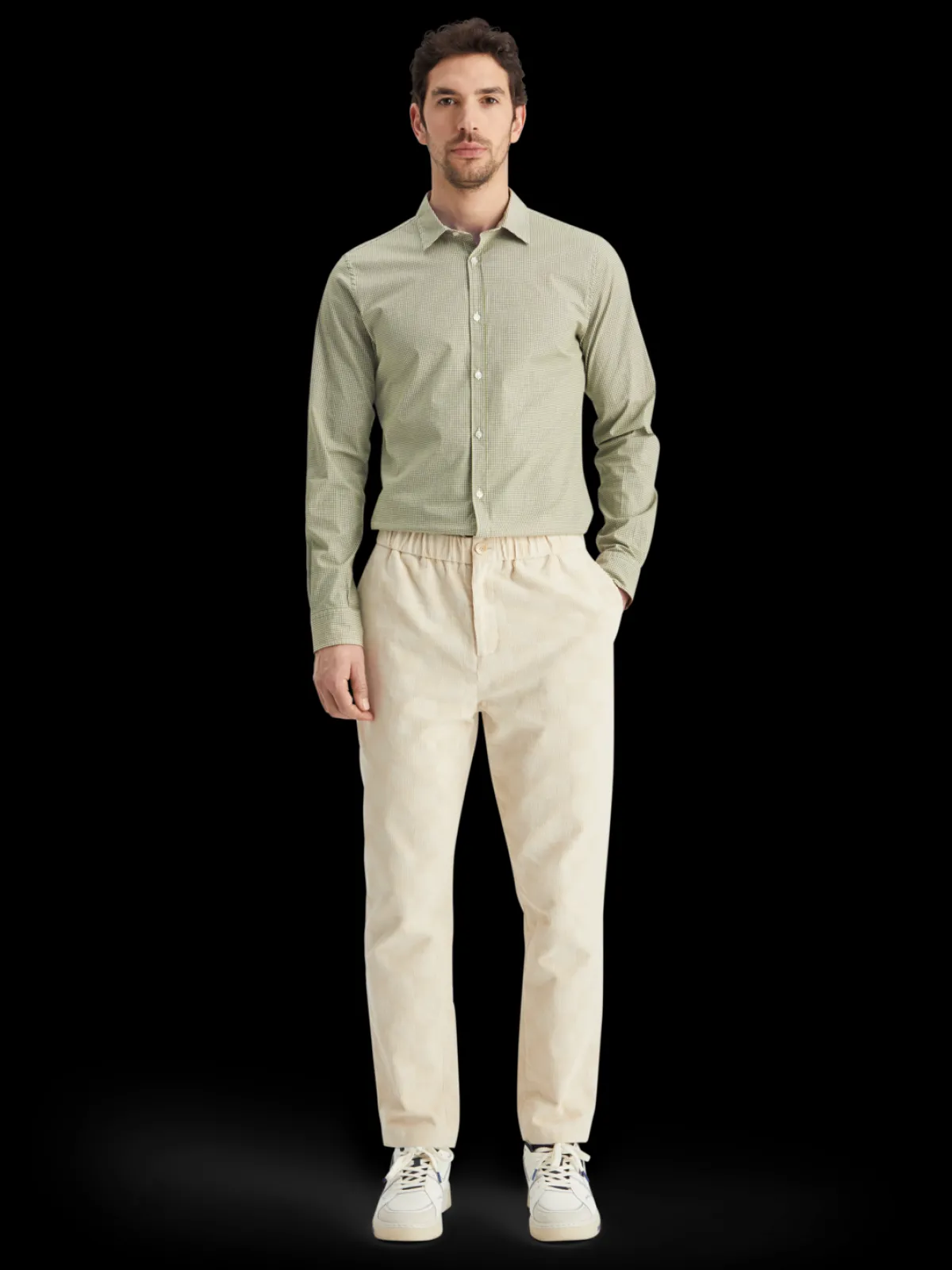 Online Essential poplin checked shirt Shirts|Essentials