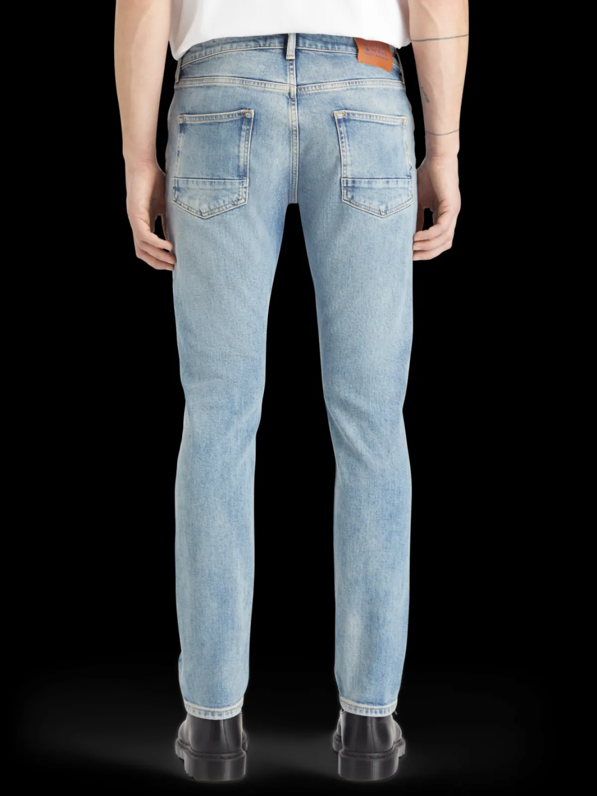 Discount Essential RALSTON IN ORGANIC COTTON AQUA BLUE Jeans|Essentials