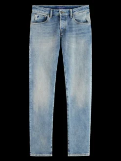 Discount Essential RALSTON IN ORGANIC COTTON AQUA BLUE Jeans|Essentials