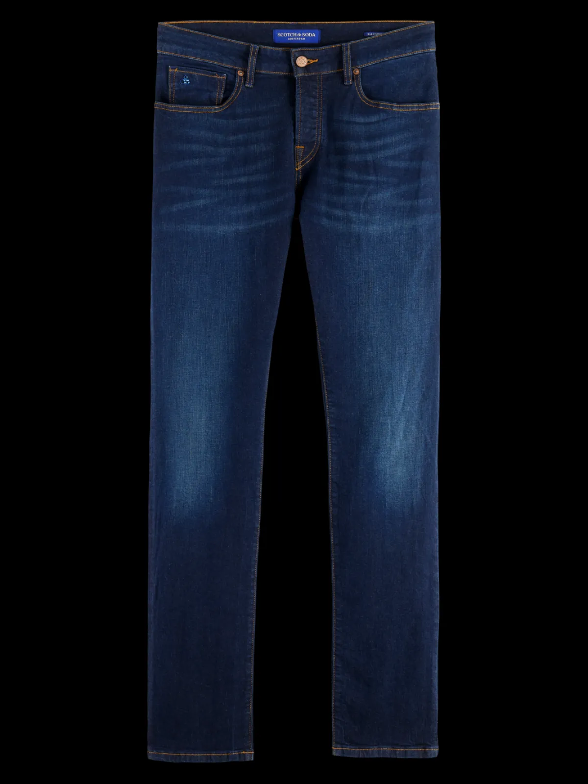Online Essential Ralston Regular slim jeans - Beaten Blue Jeans|Essentials