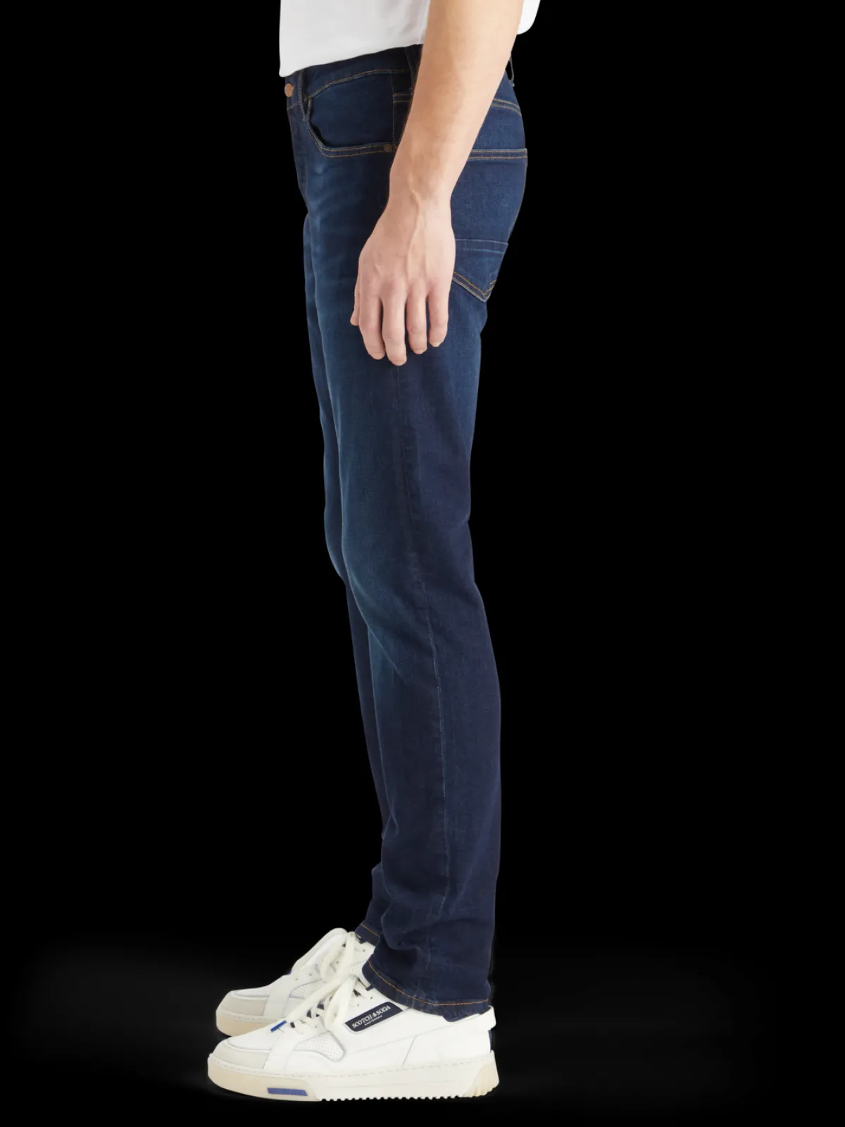 Online Essential Ralston Regular slim jeans - Beaten Blue Jeans|Essentials