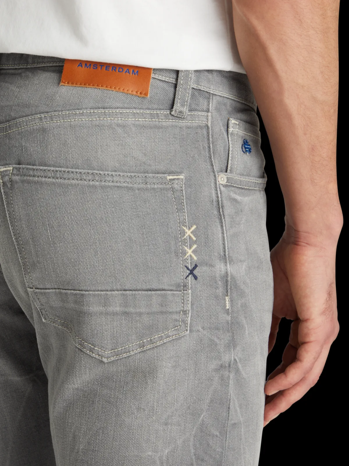 Fashion Essential Ralston regular slim jeans - Grey Sands Jeans|Essentials