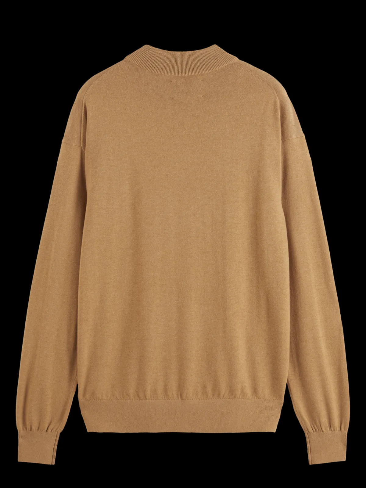 Sale Essential Relaxed fit wool blend mock neck sweater Knitwear|Essentials