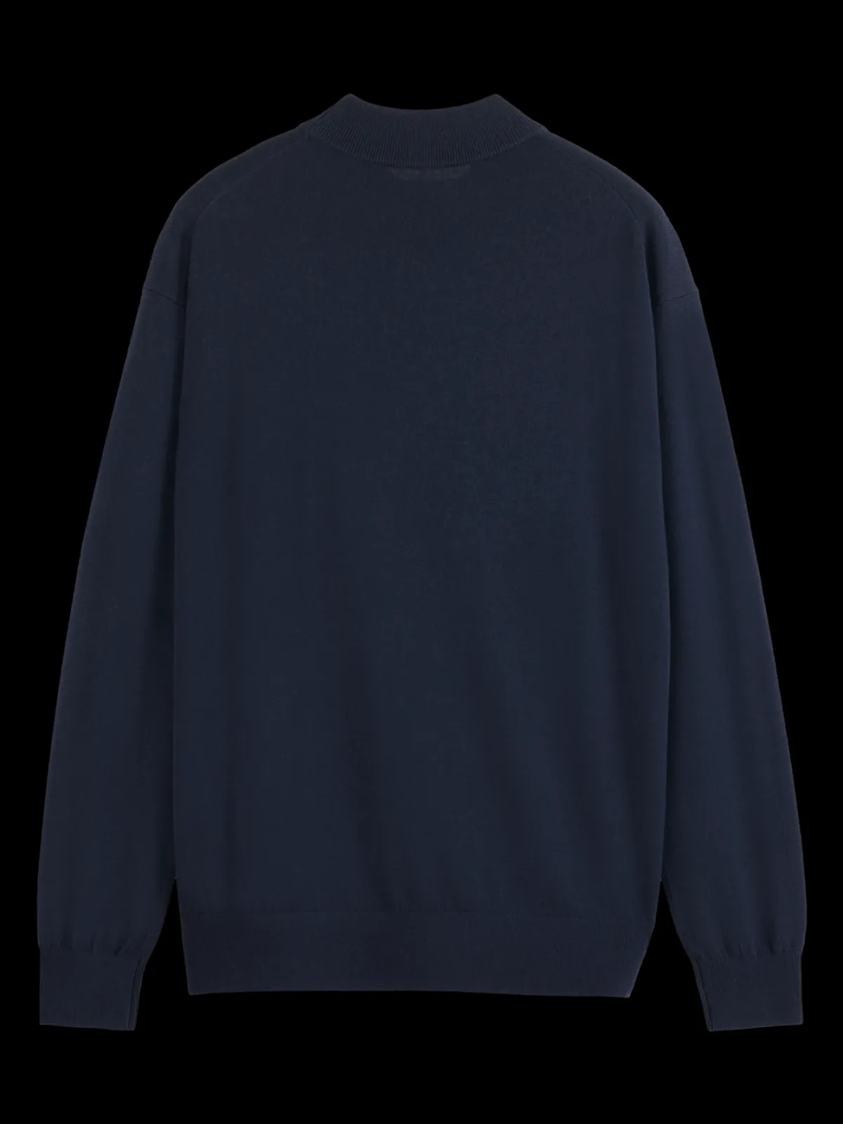 Sale Essential Relaxed fit wool blend mock neck sweater Knitwear|Essentials