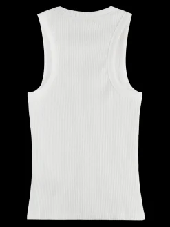 Online Essential RIB RACER TANK Women Tops & T-shirts|Essentials