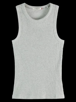 Online Essential RIB RACER TANK Women Tops & T-shirts|Essentials