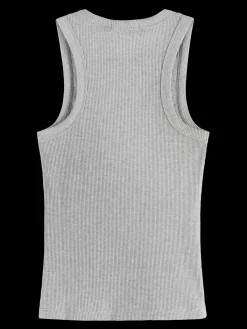 Online Essential RIB RACER TANK Women Tops & T-shirts|Essentials