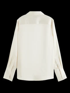 Online Essential SATIN SHIRT Women Blouses & Shirts|Essentials