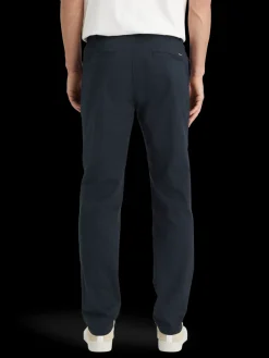 Fashion Essential Stuart - Cotton-blend twill chino Pants|Essentials