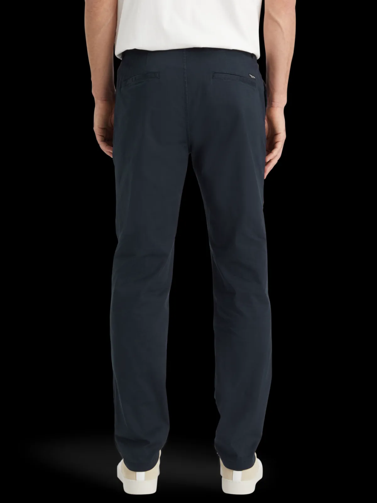 Fashion Essential Stuart - Cotton-blend twill chino Pants|Essentials