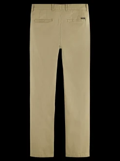 Fashion Essential Stuart - Cotton-blend twill chino Pants|Essentials