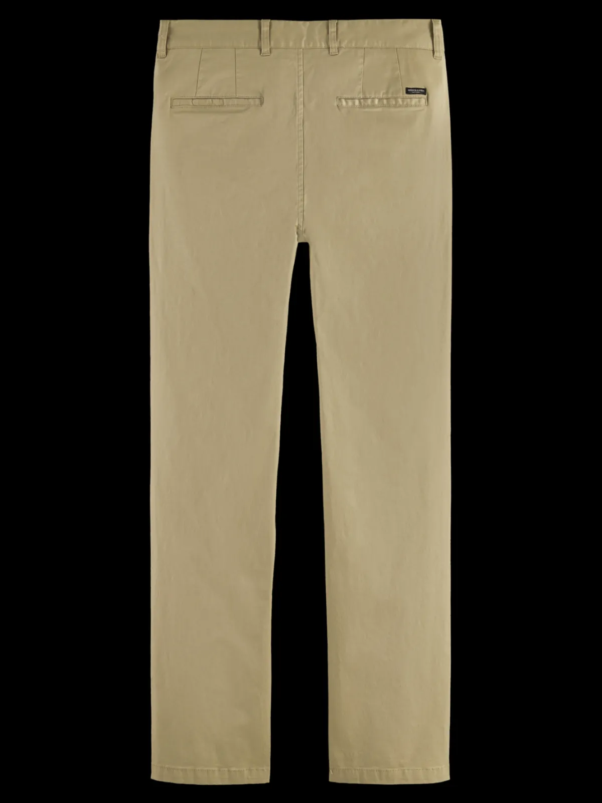 Fashion Essential Stuart - Cotton-blend twill chino Pants|Essentials