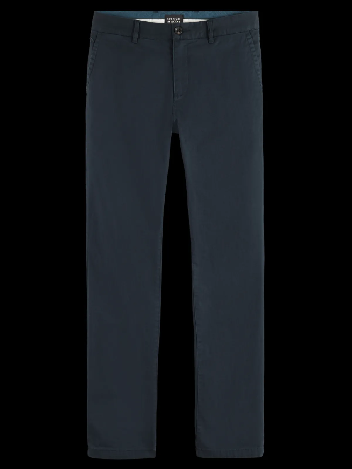 Fashion Essential Stuart - Cotton-blend twill chino Pants|Essentials