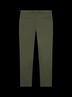 Fashion Essential Stuart - Cotton-blend twill chino Pants|Essentials
