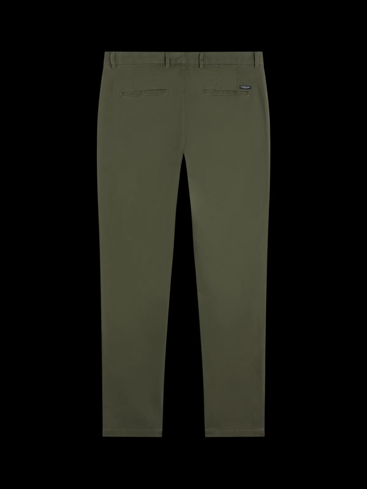 Fashion Essential Stuart - Cotton-blend twill chino Pants|Essentials