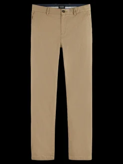 Fashion Essential Stuart - Cotton-blend twill chino Pants|Essentials
