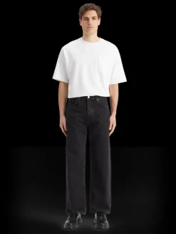 Sale Essential The pitch loose fit jeans - Black Buzz Jeans|Essentials