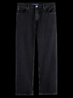 Sale Essential The pitch loose fit jeans - Black Buzz Jeans|Essentials