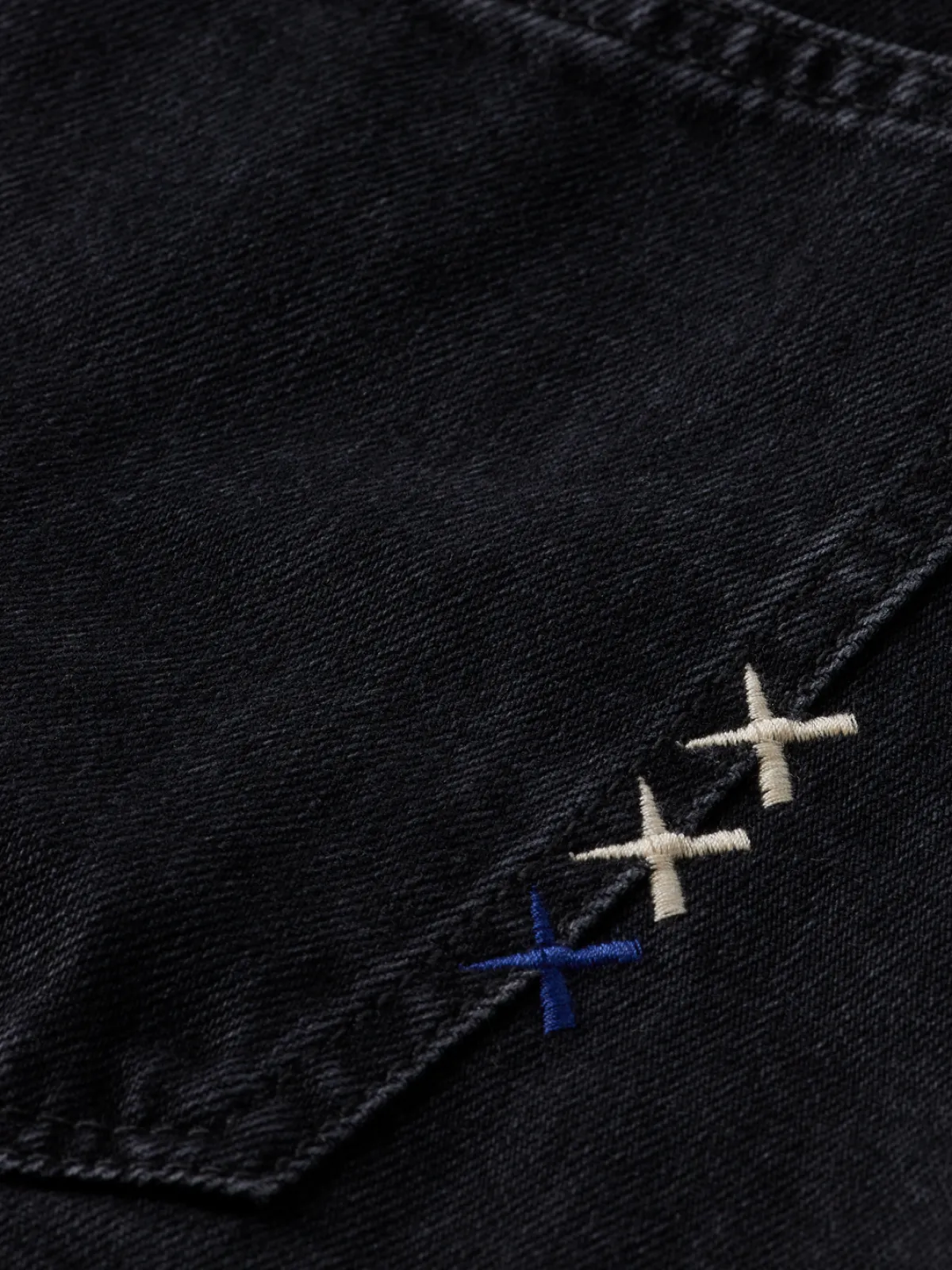 Sale Essential The pitch loose fit jeans - Black Buzz Jeans|Essentials