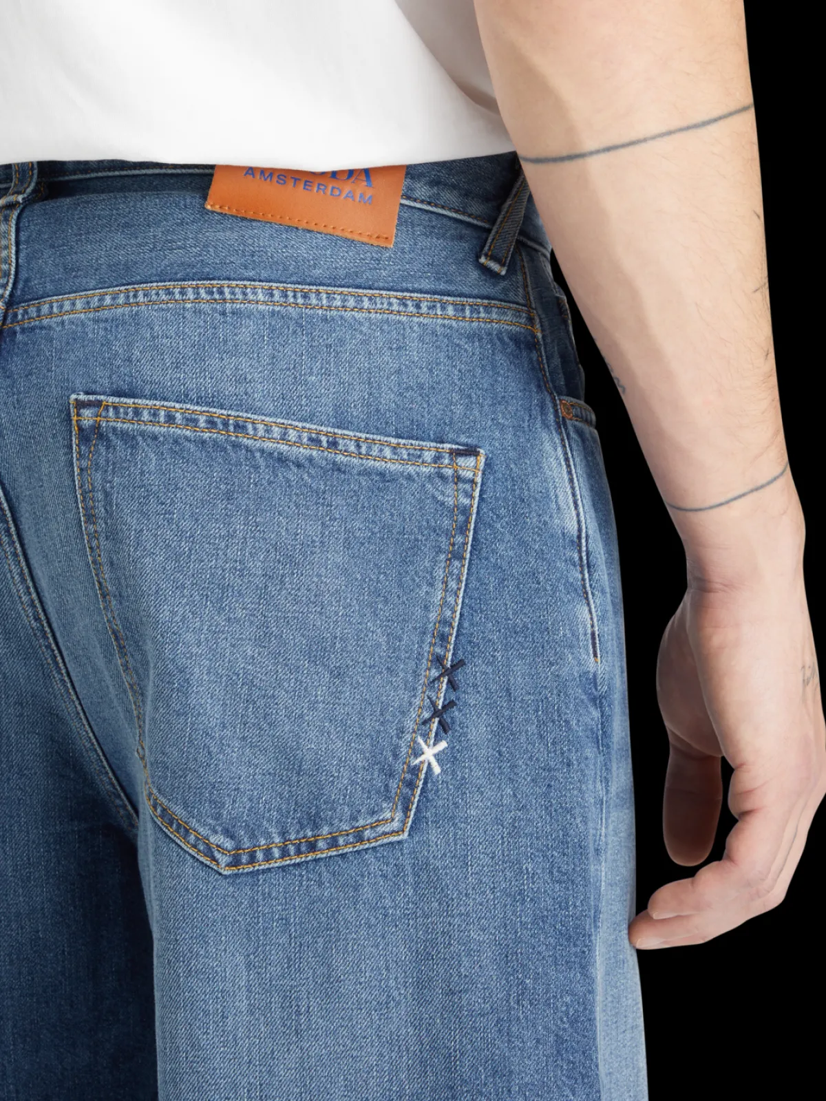 Sale Essential The pitch loose fit jeans - Bring The Blue Jeans|Essentials