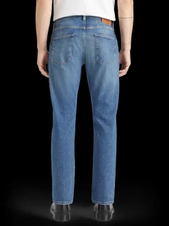 Discount Essential THE ZEE STRAIGHT FIT JEANS   BLUE MOVES Jeans|Essentials