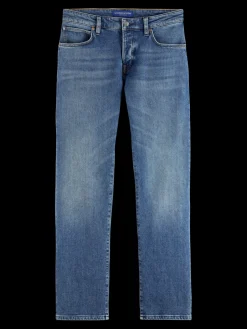 Discount Essential THE ZEE STRAIGHT FIT JEANS   BLUE MOVES Jeans|Essentials