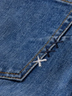 Discount Essential THE ZEE STRAIGHT FIT JEANS   BLUE MOVES Jeans|Essentials