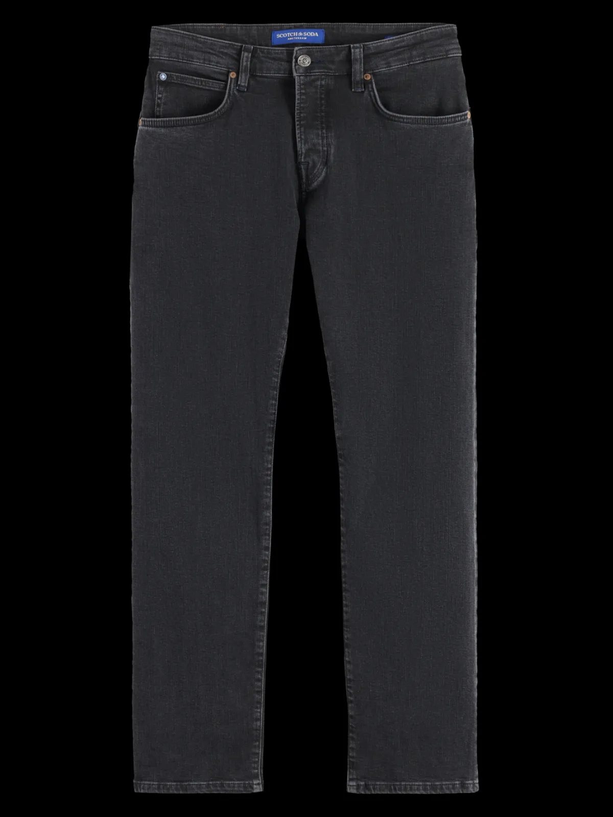 Best Essential THE ZEE STRAIGHT JEANS CITY BLACK Jeans|Essentials