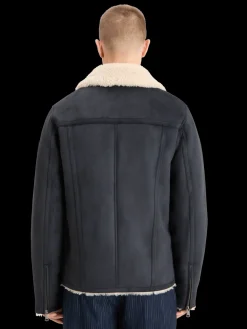Hot FAUX SHEERLING JACKET Jackets & Coats