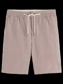Fashion Fave - cotton/linen twill bermuda Shorts