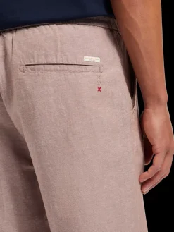 Fashion Fave - cotton/linen twill bermuda Shorts