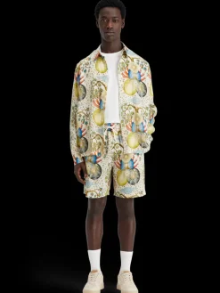 Outlet FAVE - PRINTED EMBASSY OF THE FREE MIND BERMUDA SHORT Shorts