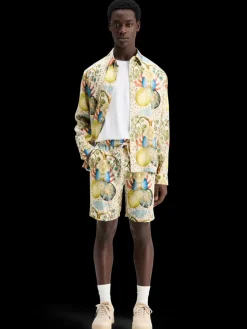 Outlet FAVE - PRINTED EMBASSY OF THE FREE MIND BERMUDA SHORT Shorts