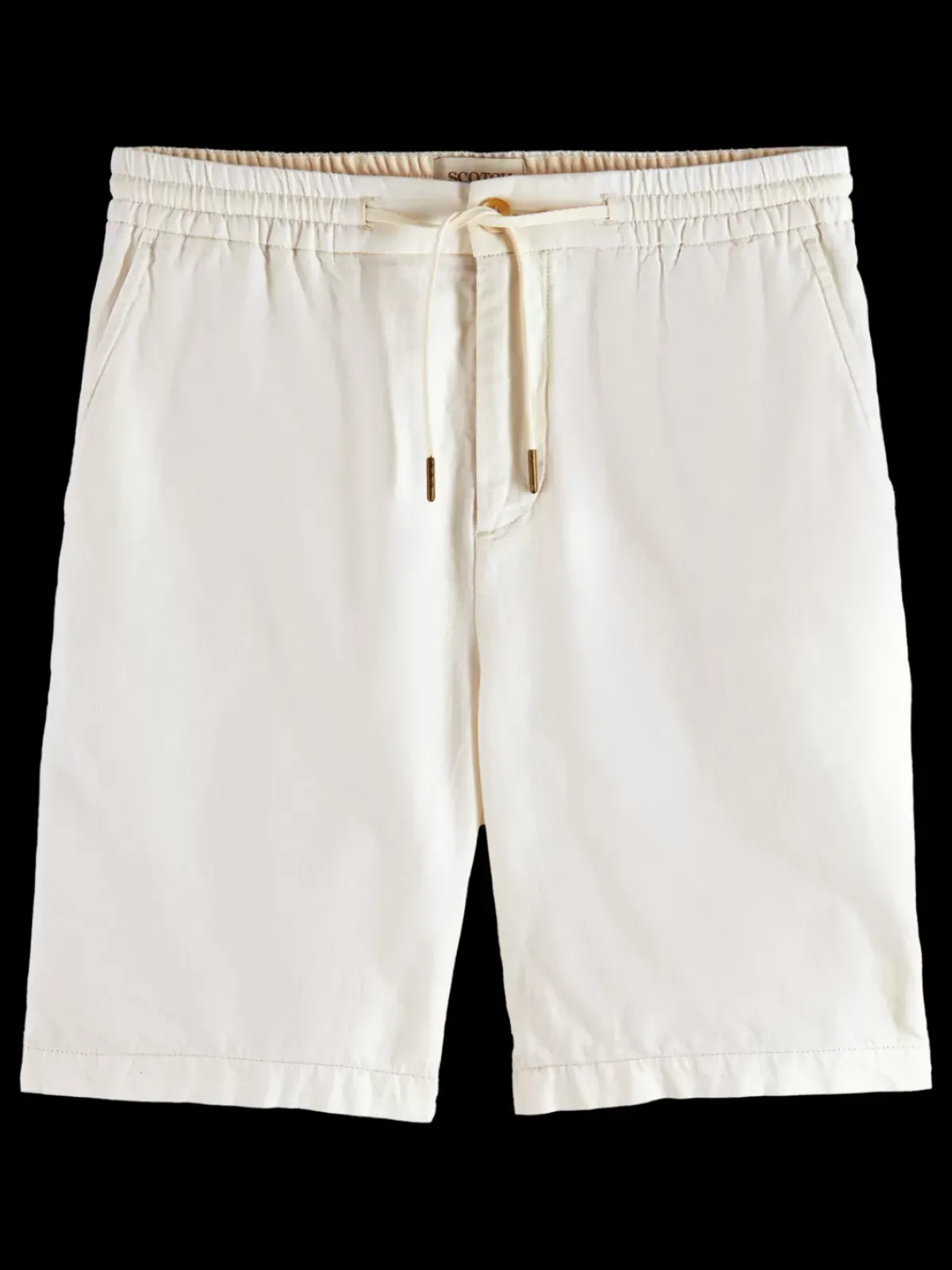 Hot Fave- cotton/linen twill bermuda Shorts